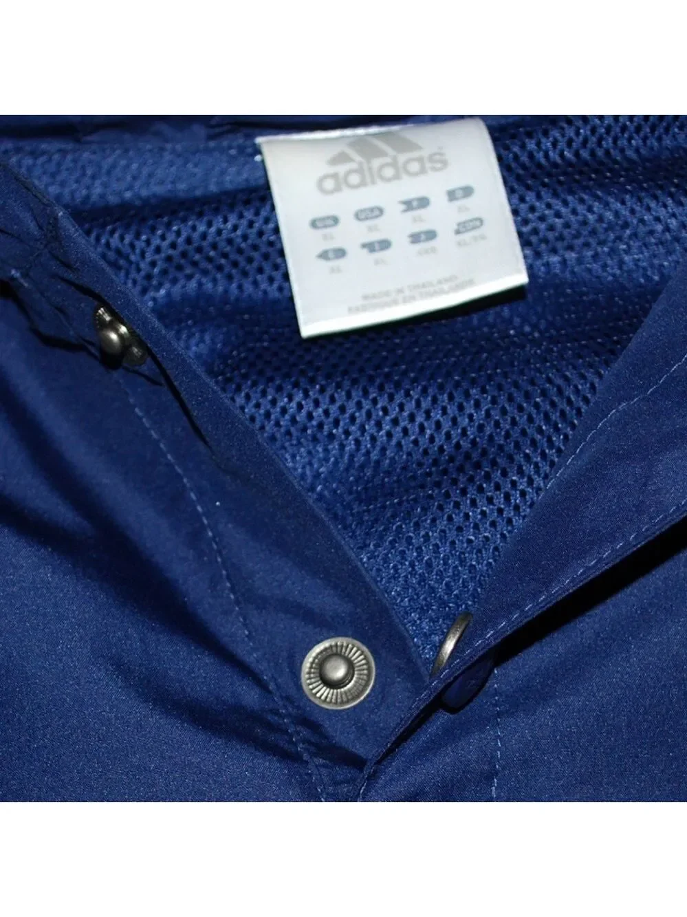 Adidas 1/4 Button Down Jacket Pullover Coat Windbreaker XL